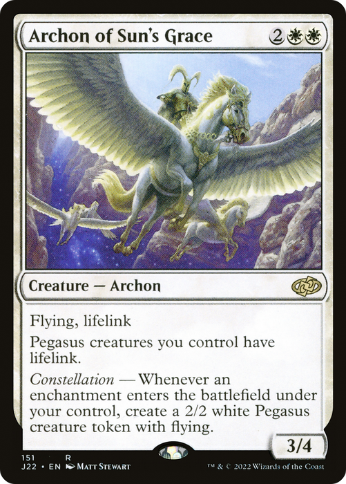 Archon of Sun's Grace (J22-151) - rare