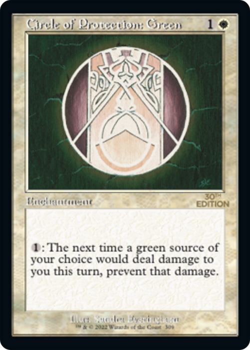 Circle of Protection: Green (30A-309) - common