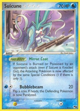 Suicune (004) - PS2  - Rare
