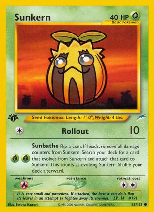 Sunkern (083/105) - ND  - Common - Unlimited