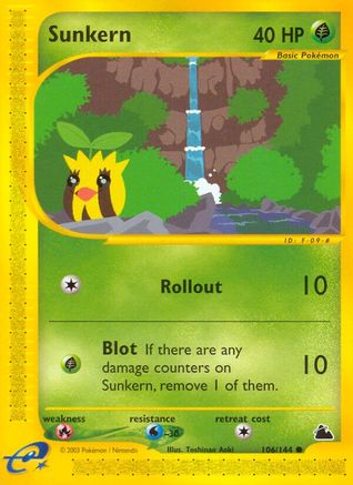 Sunkern (106) - S  - Common