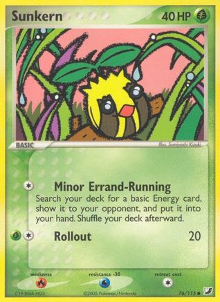 Sunkern (076/115) - UF  - Common - Reverse Holofoil