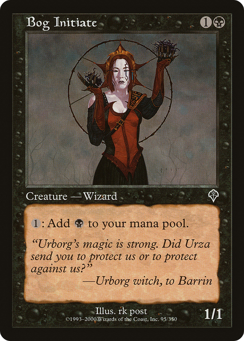 Bog Initiate (INV-095) - common - Foil