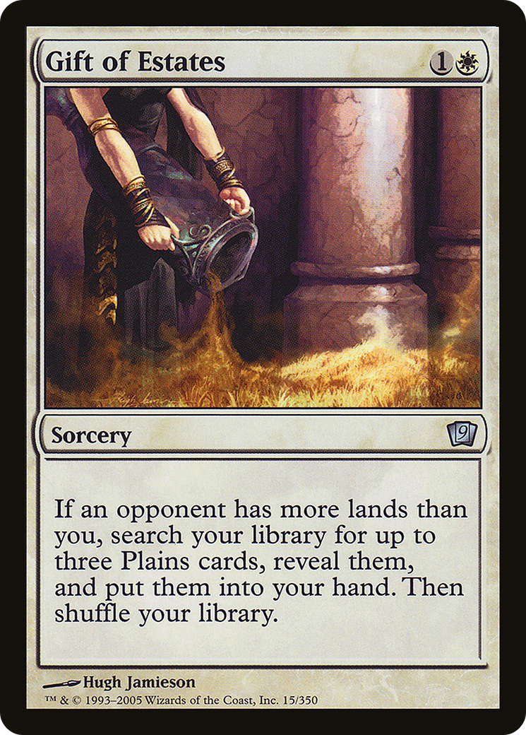 Gift of Estates (9ED-15★) - uncommon - Foil