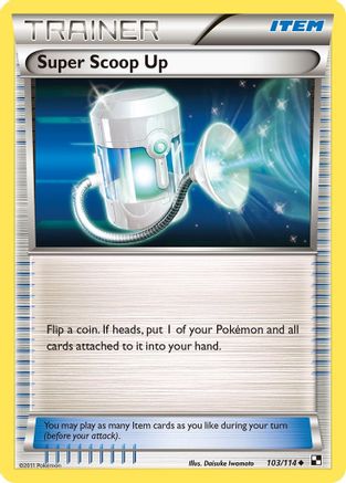 Super Scoop Up (103/114) - BAW  - Uncommon