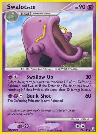 Swalot (072) - LA  - Uncommon - Reverse Holofoil