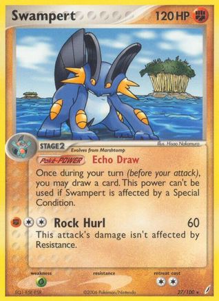 Swampert (027/100) - CG  - Rare