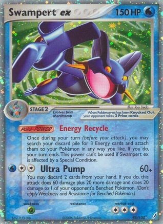 Swampert ex (098/100) - CG  - Ultra Rare - Holofoil
