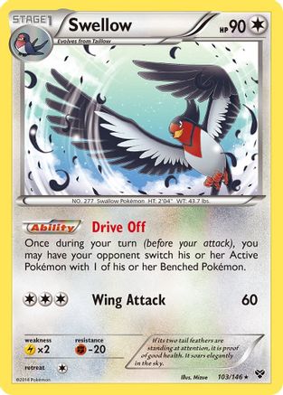Swellow (103) - XBS  - Rare