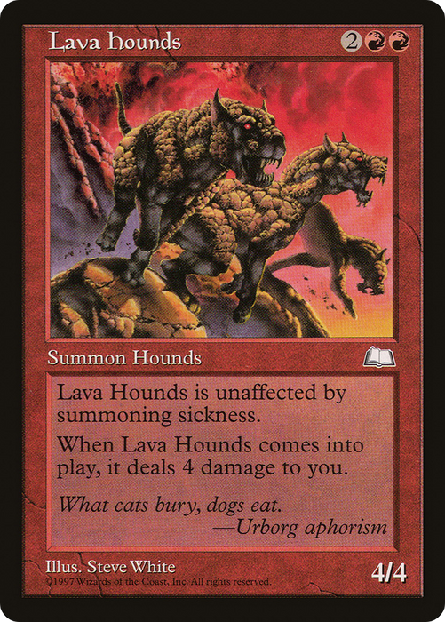 Lava Hounds (WTH-109) - uncommon
