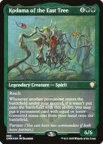 Kodama of the East Tree (CMR-582) - rare - Etched Foil