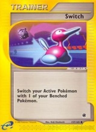 Switch (157/165) - E  - Common - Reverse Holofoil