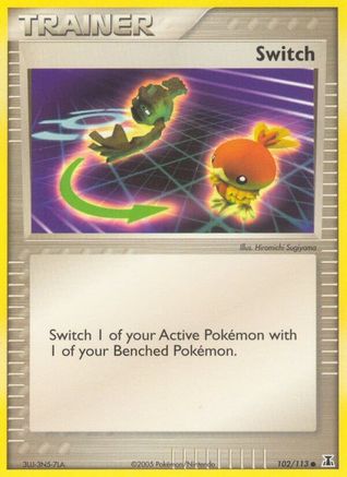 Switch (102/113) - DS  - Common - Reverse Holofoil