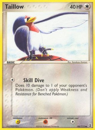 Taillow (086/113) - DS  - Common
