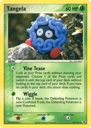 Tangela (030) - FL  - Rare