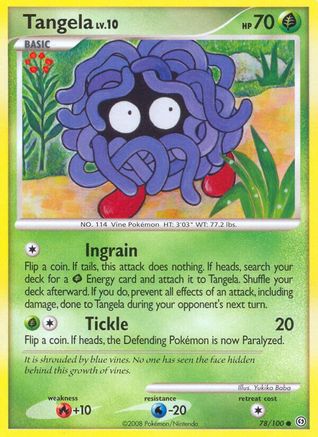 Tangela (078) - S  - Common