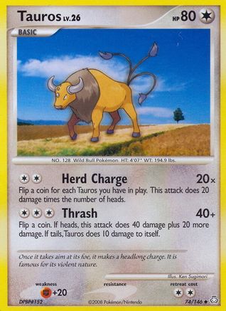 Tauros (074) - LA  - Uncommon