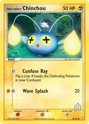 Team Aqua's Chinchou (049) - TMVTA  - Common
