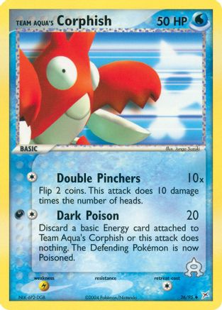 Team Aqua's Corphish (026/95) - TMVTA  - Uncommon