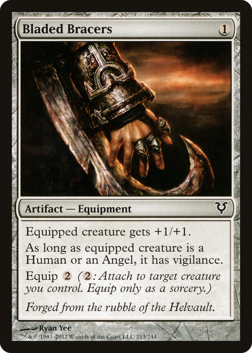 Bladed Bracers (AVR-213) - common - Foil