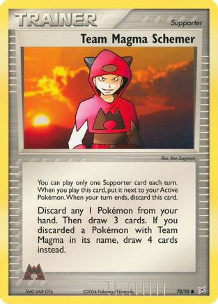 Team Magma Schemer (070) - TMVTA  - Uncommon