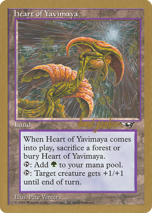 Heart of Yavimaya (WCD-SG138) - rare