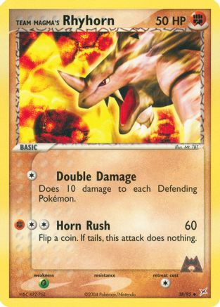 Team Magma's Rhyhorn (038/95) - TMVTA  - Uncommon