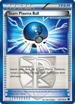 Team Plasma Ball (Team Plasma) (105/116) - PF  - Uncommon