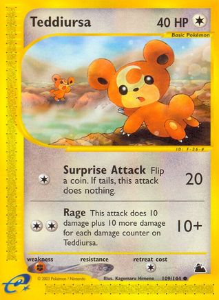 Teddiursa (109) - S  - Common