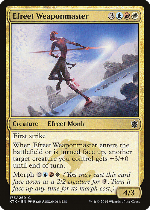 Efreet Weaponmaster (KTK-175) - common
