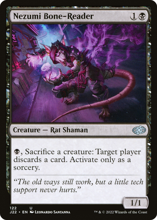 Nezumi Bone-Reader (J22-122) - uncommon