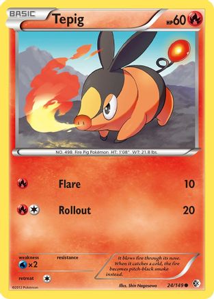 Tepig (024) - BC  - Common