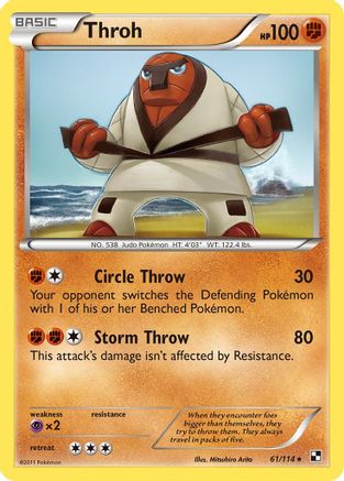 Throh (061) - BAW  - Rare - Reverse Holofoil