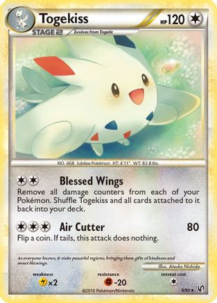 Togekiss (009) - U  - Holo Rare - Reverse Holofoil