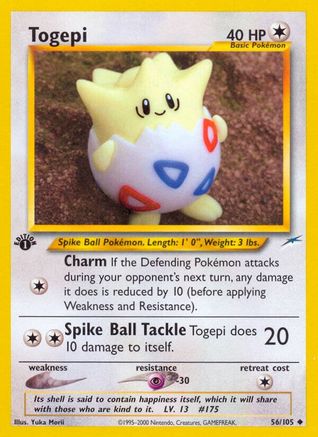 Togepi (056/105) - ND  - Uncommon - Unlimited