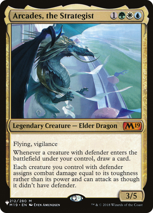 Arcades, the Strategist (LIST-M19-212) - mythic