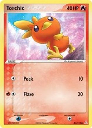 Torchic (083/110) - HP  - Common - Reverse Holofoil