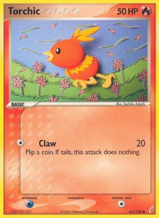 Torchic (065/100) - CG  - Common - Reverse Holofoil