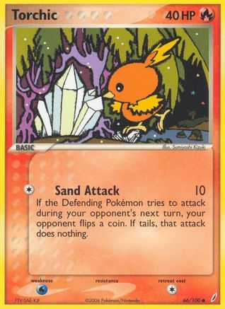 Torchic (066/100) - CG  - Common - Reverse Holofoil