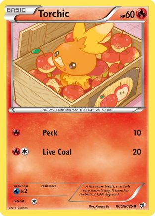 Torchic (RC5/RC25) - LTRC  - Common - Holofoil