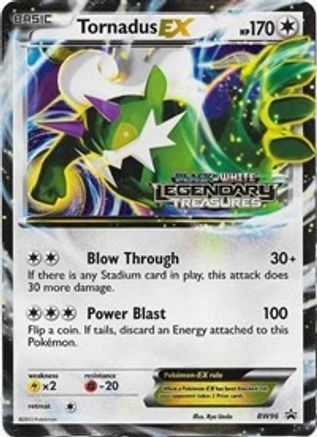 Tornadus EX (BW96) - BAWP  - Promo - Holofoil