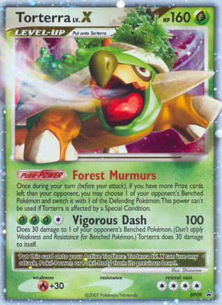 Torterra LV.X (DP09) - DAPP  - Promo - Holofoil