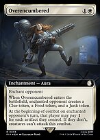 Overencumbered (PIP-895) - rare: (Extended Art) - Foil