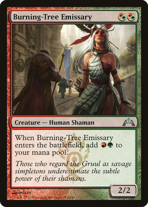 Burning-Tree Emissary (GTC-216) - uncommon