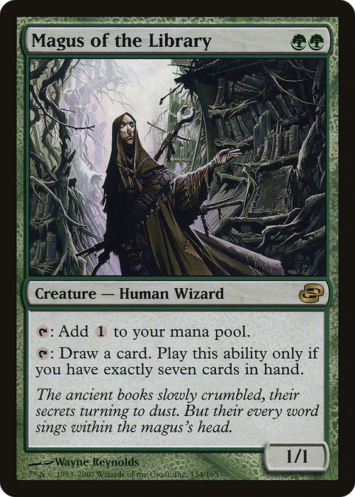 Magus of the Library (PLC-134) - rare - Foil