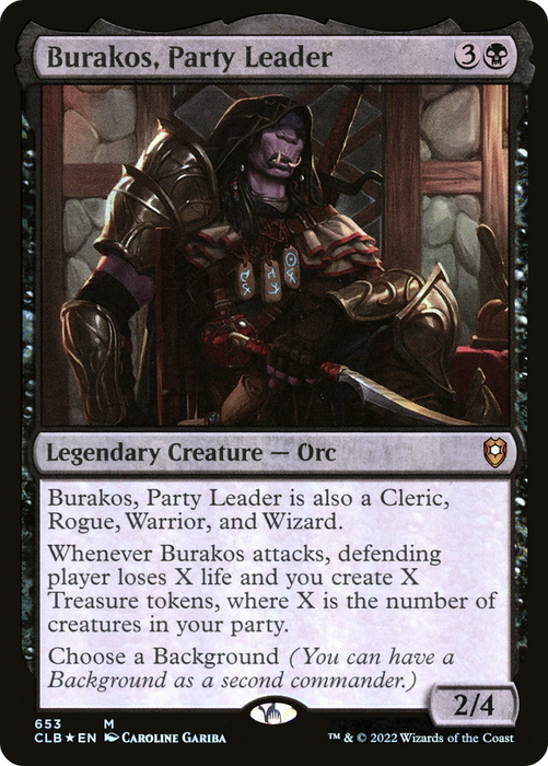 Burakos, Party Leader (CLB-653) - mythic - Foil