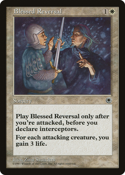 Blessed Reversal (POR-007) - rare