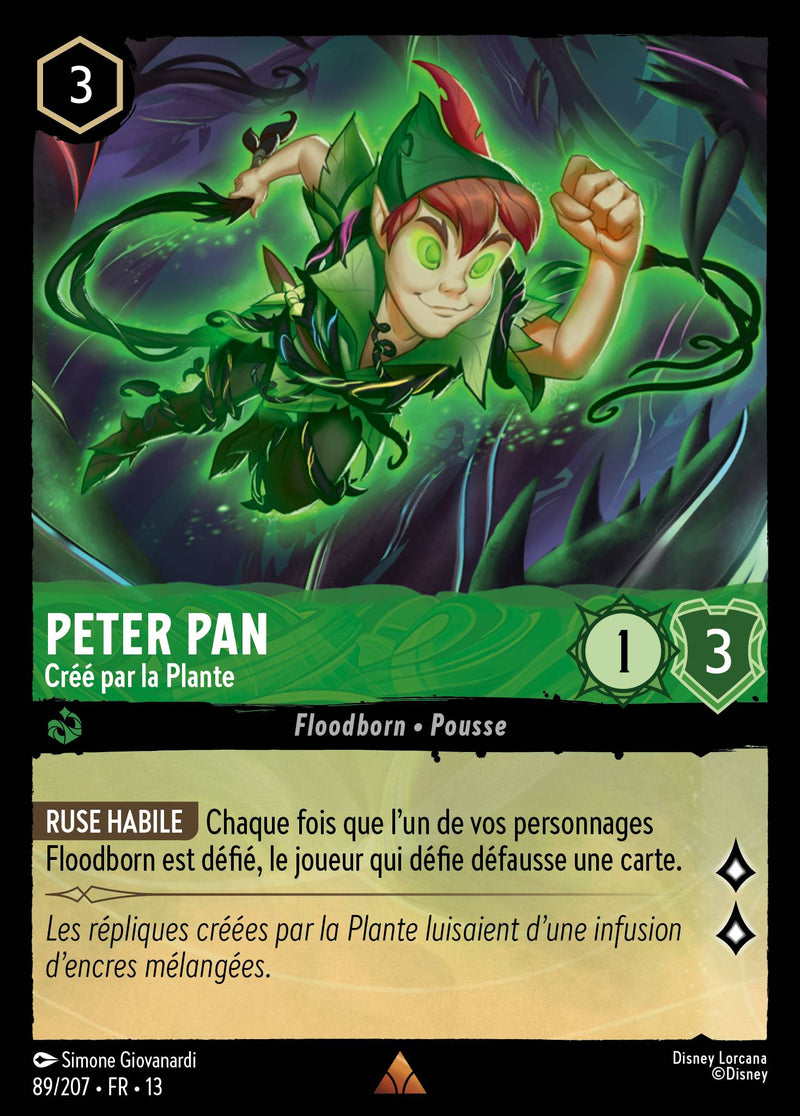 Peter Pan - Créé par la Plante