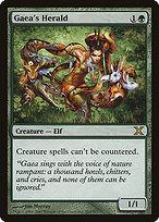 Gaea's Herald (10E-265) - rare