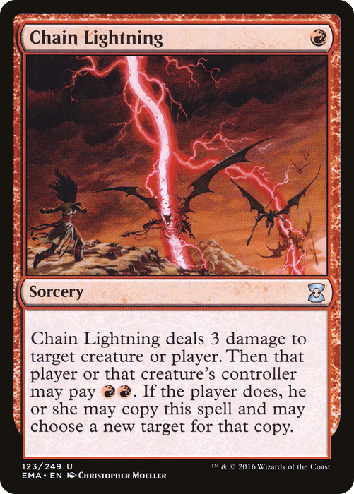 Chain Lightning (EMA-123) - uncommon - Foil